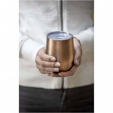 Logotrade corporate gift picture of: Corzo 350 ml RCS certified recycled stainless steel copper vacuum insulated cup