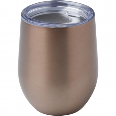Logo trade promotional merchandise image of: Corzo 350 ml RCS certified recycled stainless steel copper vacuum insulated cup