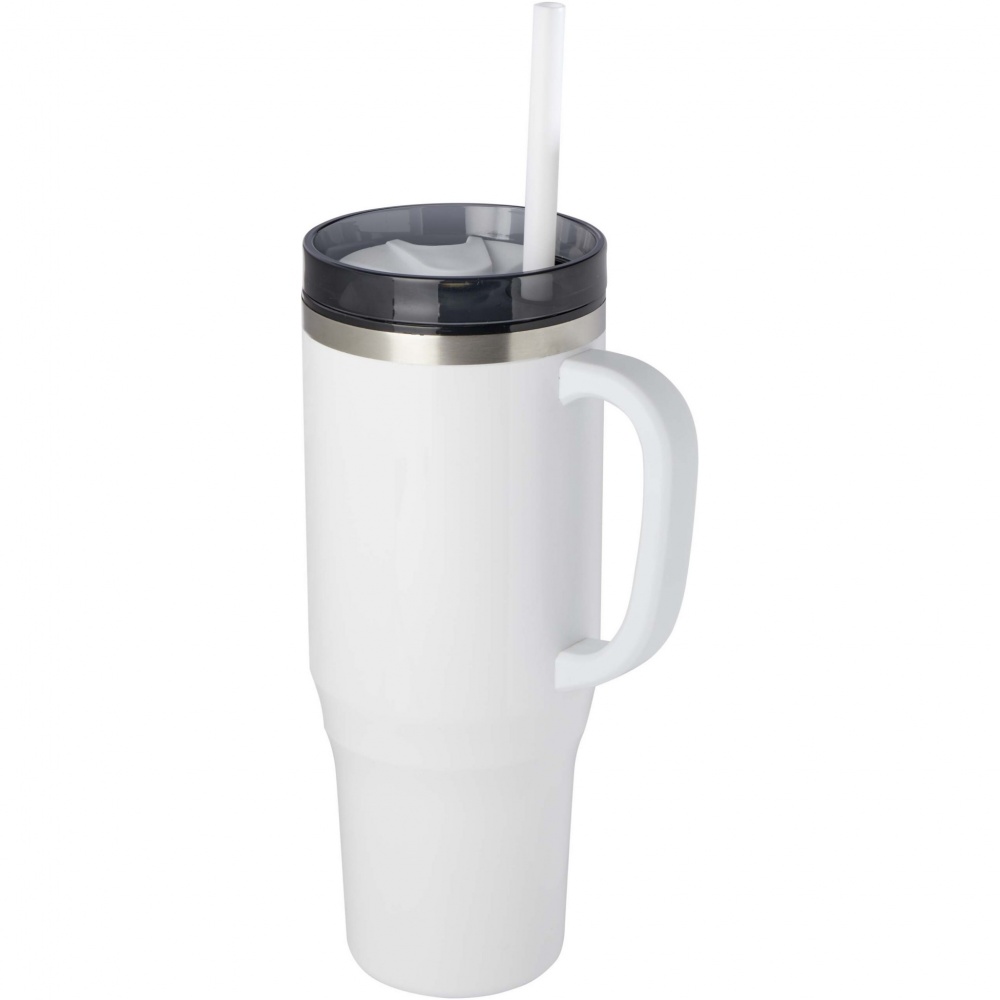 Logo trade corporate gifts picture of: Melbourne 1200 ml RCS certified insulated tumbler with straw