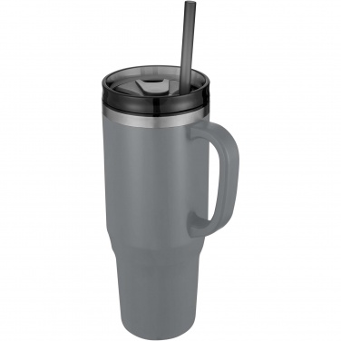 Logo trade promotional giveaways picture of: Melbourne 1200 ml RCS certified insulated tumbler with straw