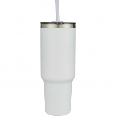 Logo trade promotional merchandise image of: Sydney 1200 ml copper vacuum insulated tumbler with straw