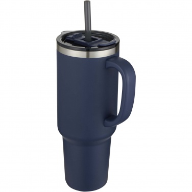 Logo trade promotional items image of: Sydney 1200 ml copper vacuum insulated tumbler with straw