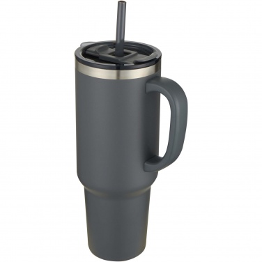 Logo trade promotional item photo of: Sydney 1200 ml copper vacuum insulated tumbler with straw
