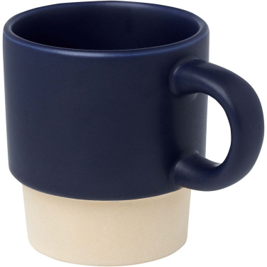 Logo trade corporate gift photo of: Olympia 130 ml stackable expresso cup with clay bottom