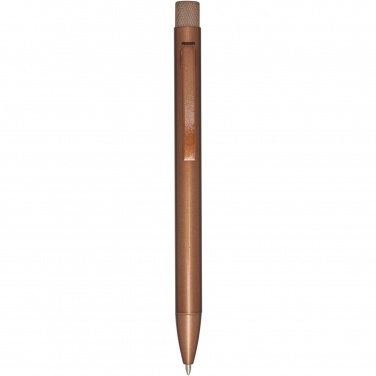 Logotrade promotional product image of: Beatriz recycled brass ballpoint pen