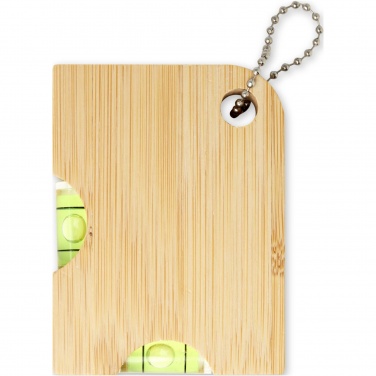 Logotrade promotional giveaways photo of: Levo bamboo bottle opener with level 