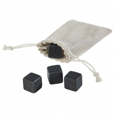 Logo trade promotional giveaways image of: Pedro stone ice cubes set