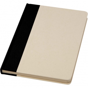 Logo trade promotional item photo of: Liliana A5 sugar cane plastic hard cover notebook