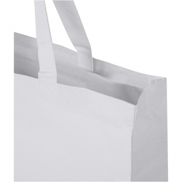 Logotrade advertising product image of: Odessa 220 g/m² GRS recycled cotton large tote bag
