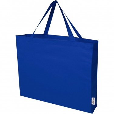 Logo trade promotional item photo of: Odessa 220 g/m² GRS recycled cotton large tote bag