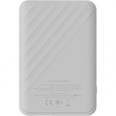 Logotrade promotional product picture of: Xtorm XG205 Go2 12W 5.000 mAh fast charge power bank 