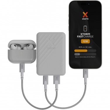 Logotrade business gift image of: Xtorm XG205 Go2 12W 5.000 mAh fast charge power bank 