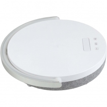 Logotrade business gift image of: Prixton 4-in-1 10W Bluetooth® speaker with LED light and wireless charging base