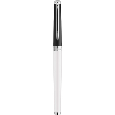 Logo trade promotional products picture of: Hemisphere colour blocking fountain pen with palladium trim