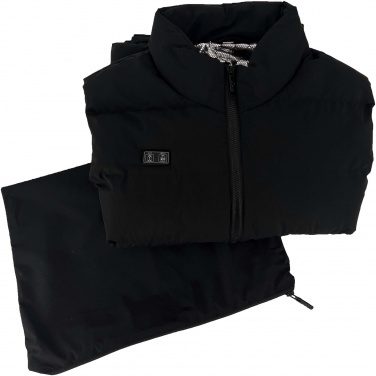 Logo trade promotional products picture of: SCX.design G01 heated bodywarmer with power bank