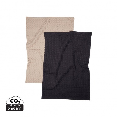 Logotrade promotional product image of: VINGA Cromer waffle kitchen towel, 2 pcs