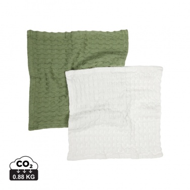 Logo trade promotional products picture of: VINGA Cromer waffle dish cloth, 2 pcs