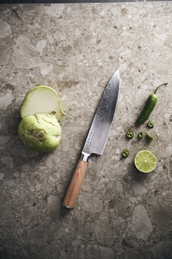 Logo trade promotional giveaway photo of: VINGA Hattasan Damascus chef’s edition knife