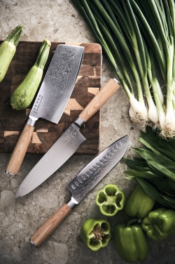 Logotrade corporate gift image of: VINGA Hattasan Damascus Santoku knife