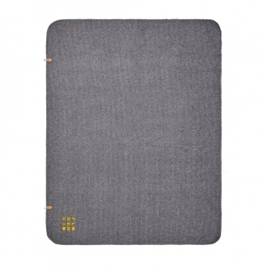 Logo trade promotional merchandise picture of: VINGA Bilton recycled blanket
