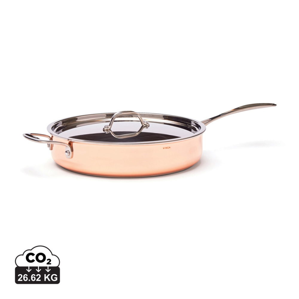 Logotrade promotional gift picture of: VINGA Baron copper sauté pan
