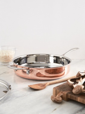 Logo trade business gifts image of: VINGA Baron copper sauté pan