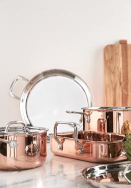 Logotrade promotional product picture of: VINGA Baron copper saucepan