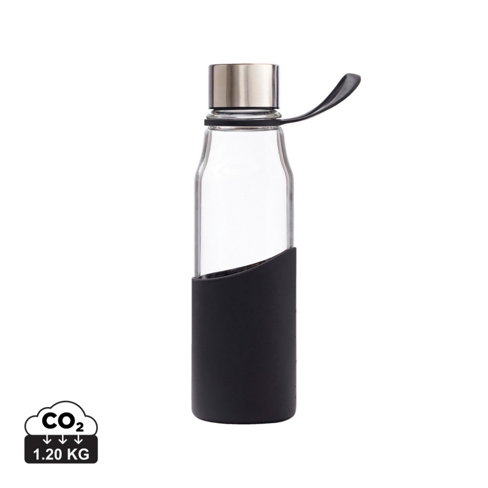 Logotrade promotional giveaway image of: VINGA Lean Glass Water Bottle