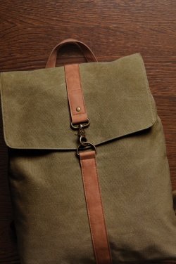 Logotrade promotional giveaway image of: VINGA Bosler backpack GRS recycled canvas