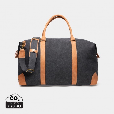 Logo trade promotional giveaways picture of: VINGA Bosler RCS recycled canvas weekend bag