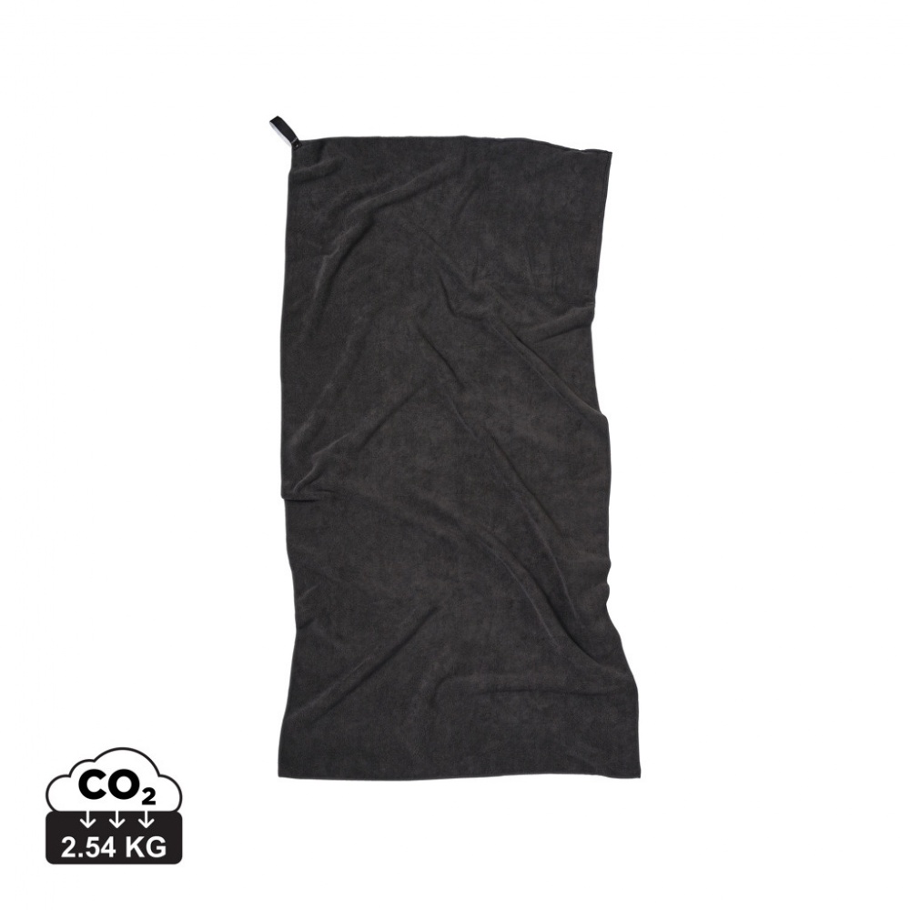 Logotrade promotional items photo of: VINGA GRS RPET active dry towel 140 x 70cm