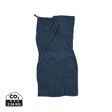 Logo trade corporate gifts picture of: VINGA GRS RPET active dry towel 140 x 70cm
