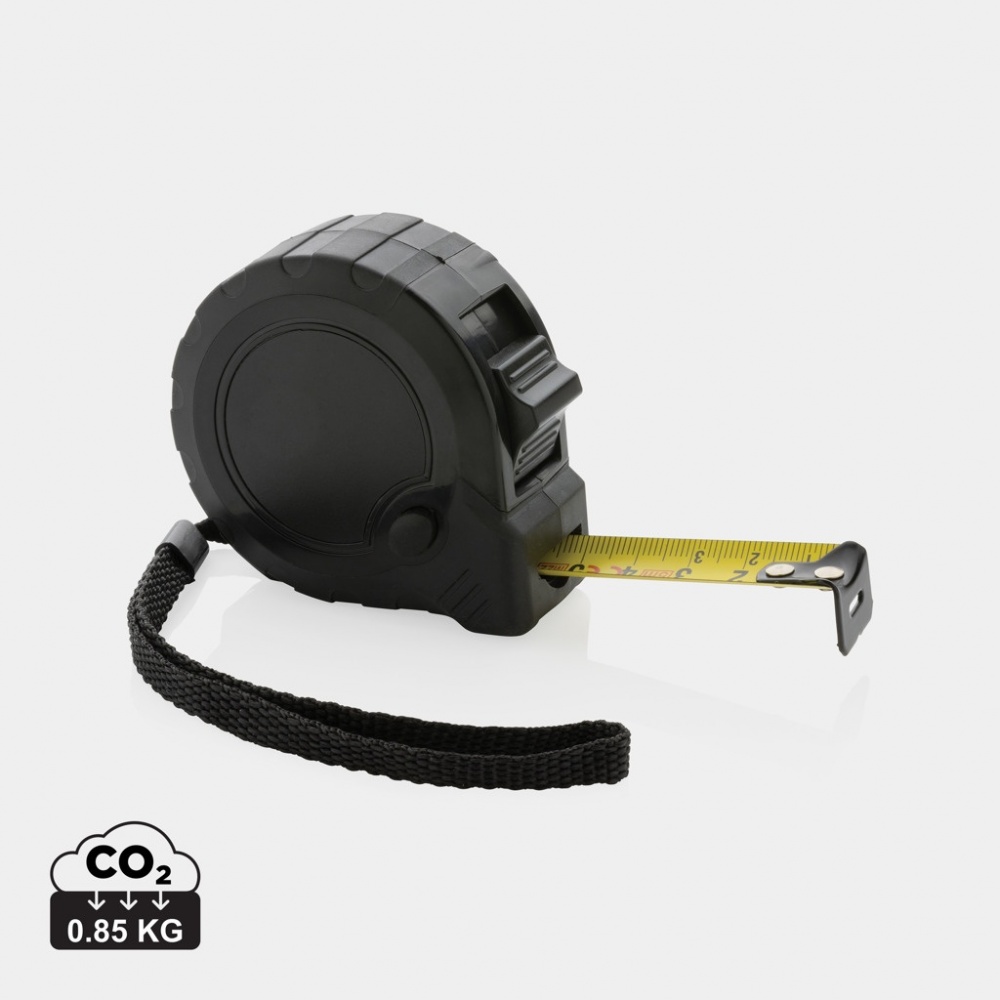 Logo trade advertising products image of: RCS recycled plastic 5M/19 mm tape with stop button