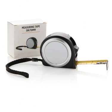 Logo trade business gifts image of: Measuring tape - 5m/19mm