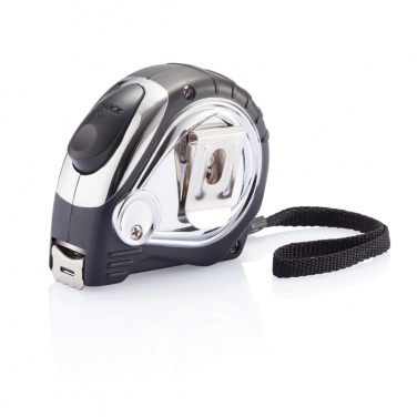 Logotrade business gift image of: Chrome plated auto stop tape measure