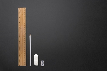 Logotrade promotional giveaway image of: Timberson extra thick 30cm double sided bamboo ruler