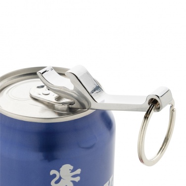 Logotrade corporate gifts photo of: RCS recycled zinc alloy bottle opener keychain