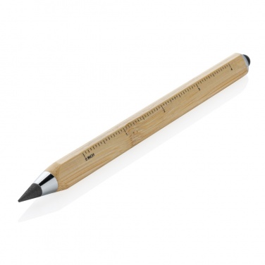 Logo trade promotional giveaways image of: Eon bamboo infinity multitasking pen