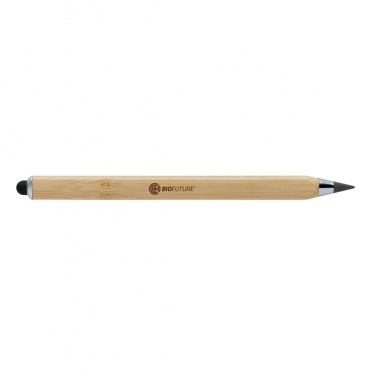 Logo trade promotional gifts picture of: Eon bamboo infinity multitasking pen