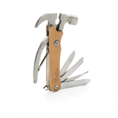 Logo trade promotional item photo of: Wooden multi-tool hammer
