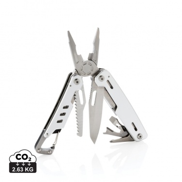 Logo trade promotional gifts picture of: Solid multitool with carabiner