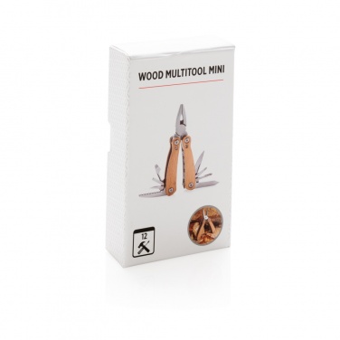 Logotrade promotional product picture of: Wood multitool mini
