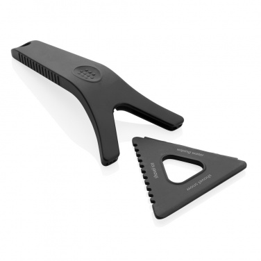 Logotrade promotional product picture of: Polard RCS certified recycled plastic 3-in-1 ice scraper