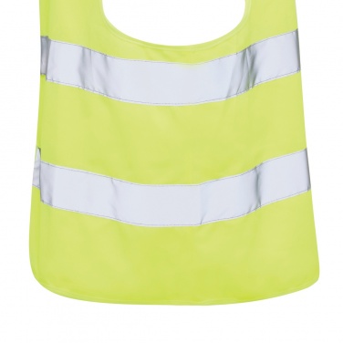 Logo trade promotional gifts picture of: GRS recycled PET high-visibility safety vest
