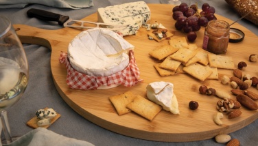 Logotrade promotional products photo of: Ukiyo bamboo round serving board