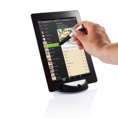 Logo trade promotional giveaways image of: Chef tablet stand with touchpen