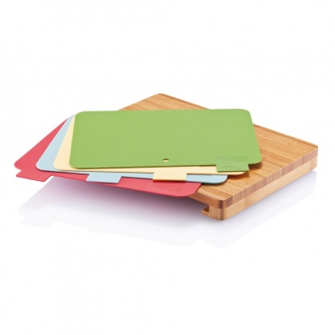 Logotrade business gift image of: Cutting board with 4pcs hygienic boards