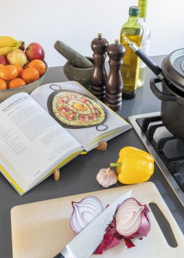 Logo trade promotional giveaway photo of: Bamboo portable laptop stand