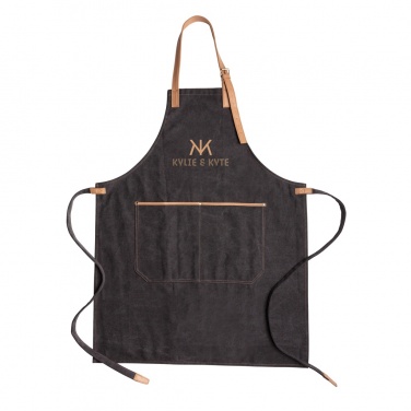 Logo trade advertising products image of: Deluxe canvas chef apron