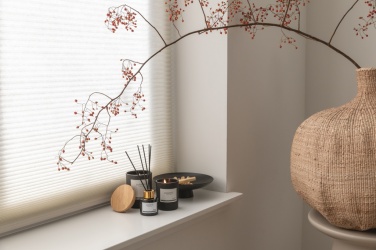 Logotrade promotional merchandise picture of: Ukiyo small scented candle in glass